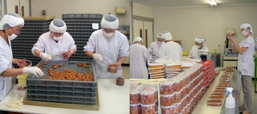 しっかりと検品しています